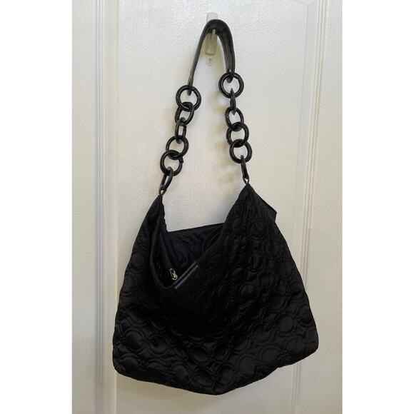 Sequoia “Paris” Shoulder bag black quilted - Picture 1 of 16